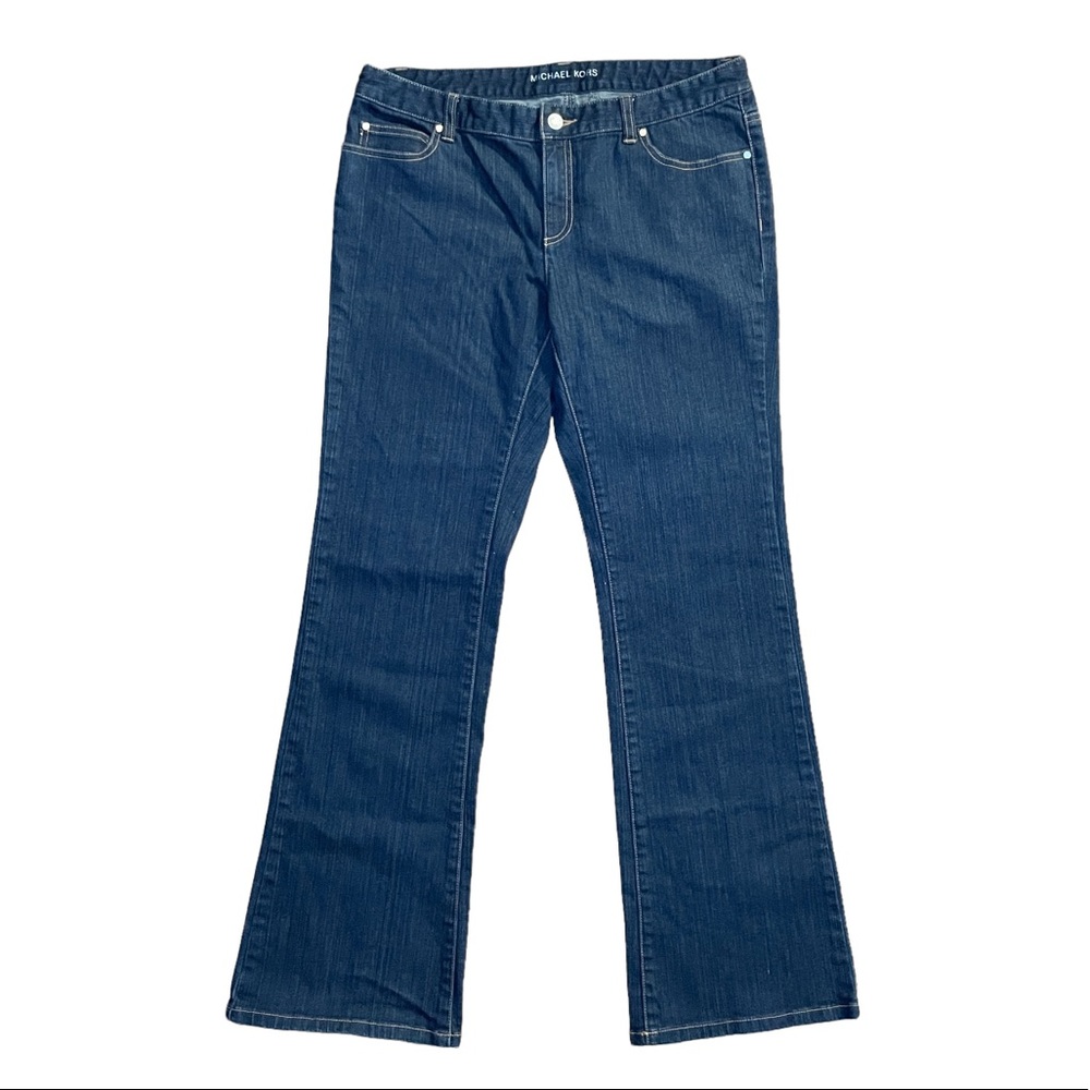 1006 - Michael Kors Bootcut Jeans with Grommet Detail
